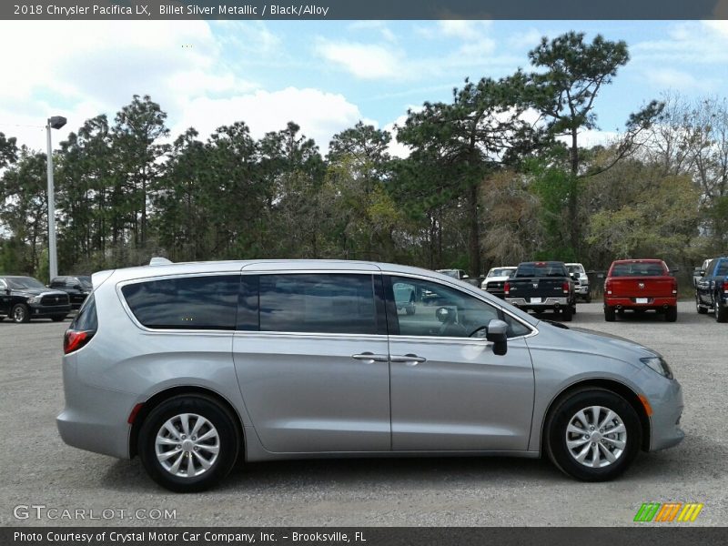 Billet Silver Metallic / Black/Alloy 2018 Chrysler Pacifica LX