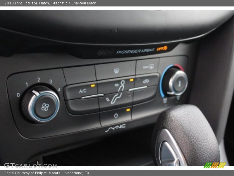 Magnetic / Charcoal Black 2018 Ford Focus SE Hatch