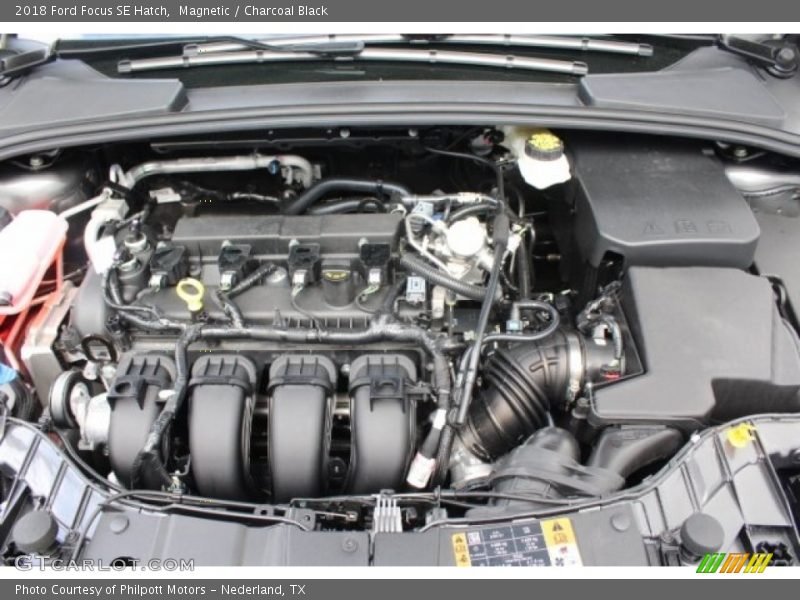 Magnetic / Charcoal Black 2018 Ford Focus SE Hatch