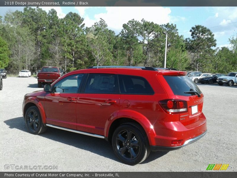 Redline / Black 2018 Dodge Journey Crossroad
