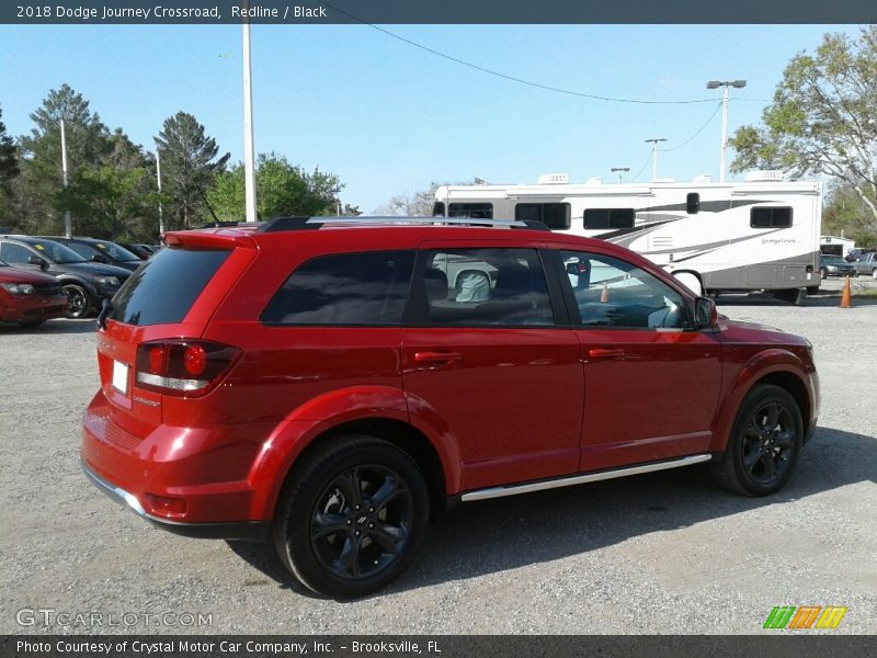 Redline / Black 2018 Dodge Journey Crossroad