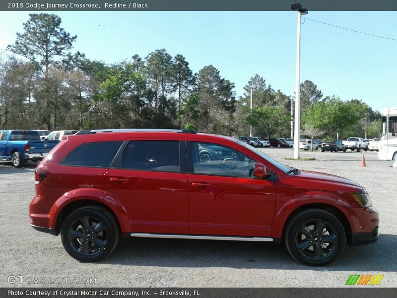 Redline / Black 2018 Dodge Journey Crossroad