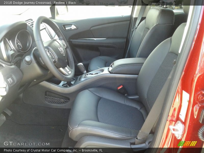 Redline / Black 2018 Dodge Journey Crossroad