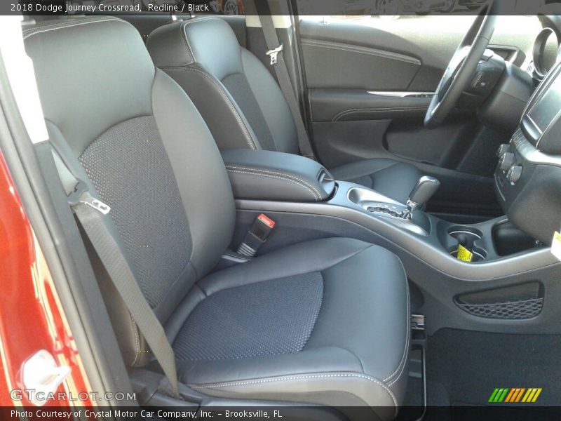Redline / Black 2018 Dodge Journey Crossroad