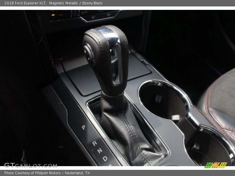 Magnetic Metallic / Ebony Black 2018 Ford Explorer XLT