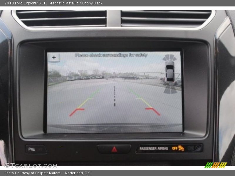 Magnetic Metallic / Ebony Black 2018 Ford Explorer XLT