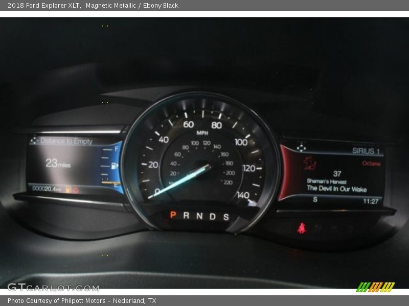 Magnetic Metallic / Ebony Black 2018 Ford Explorer XLT