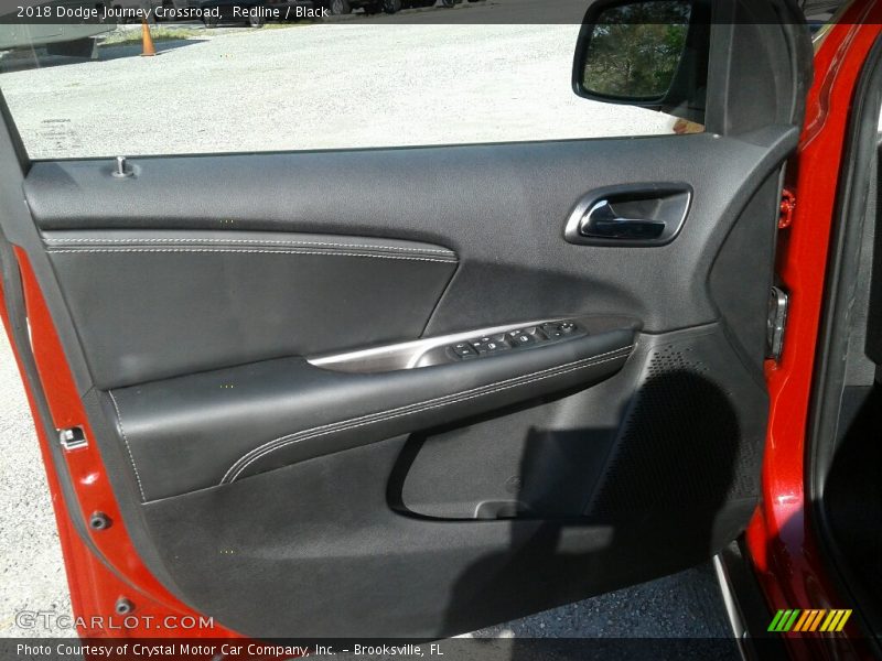 Redline / Black 2018 Dodge Journey Crossroad