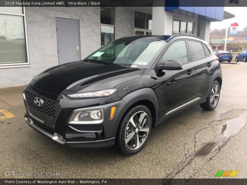 Front 3/4 View of 2018 Kona Limited AWD