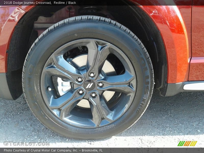 Redline / Black 2018 Dodge Journey Crossroad