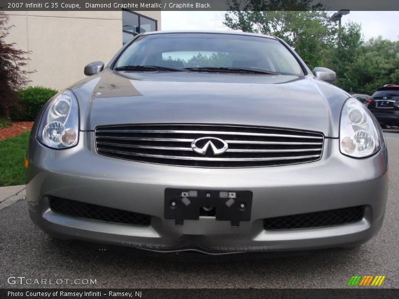 Diamond Graphite Metallic / Graphite Black 2007 Infiniti G 35 Coupe