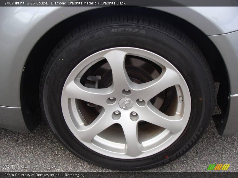 Diamond Graphite Metallic / Graphite Black 2007 Infiniti G 35 Coupe