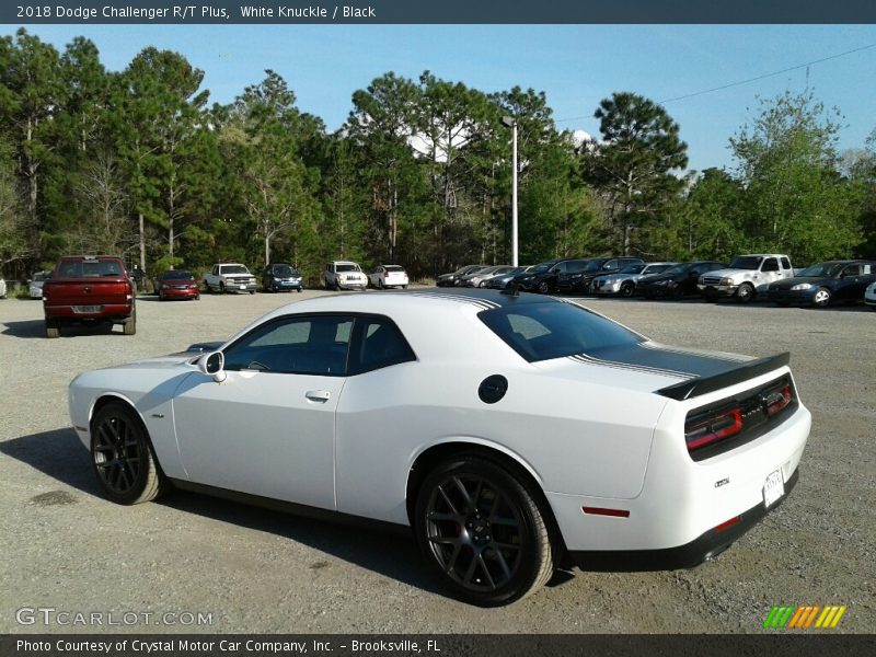 White Knuckle / Black 2018 Dodge Challenger R/T Plus
