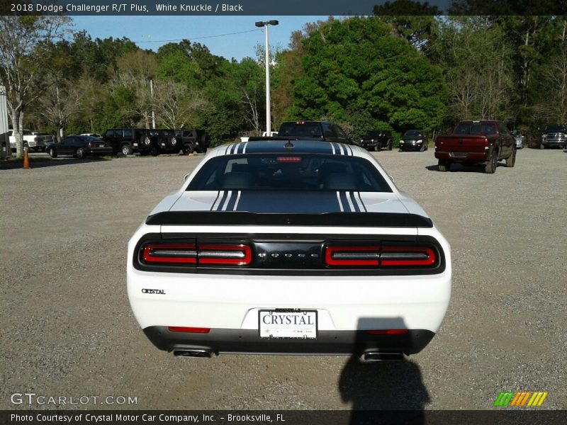 White Knuckle / Black 2018 Dodge Challenger R/T Plus
