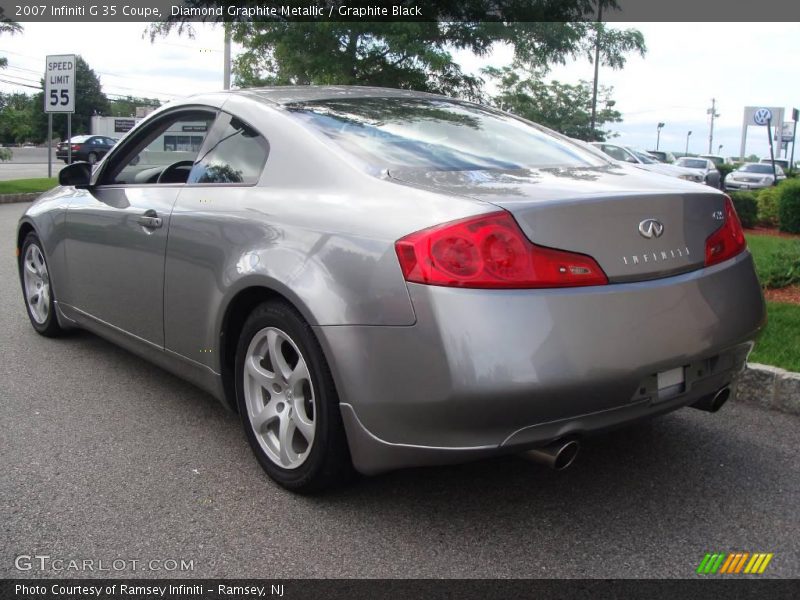 Diamond Graphite Metallic / Graphite Black 2007 Infiniti G 35 Coupe