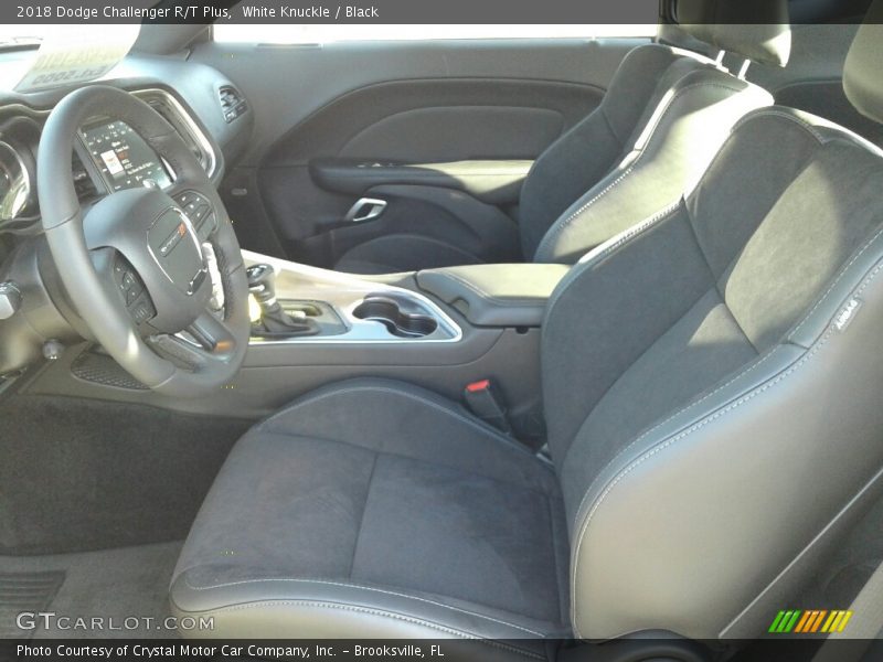 White Knuckle / Black 2018 Dodge Challenger R/T Plus