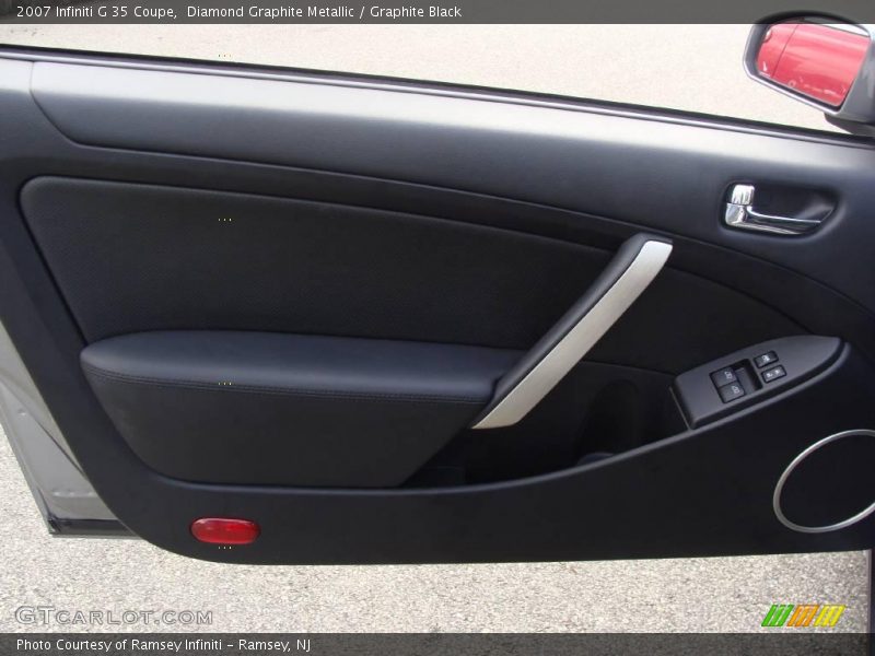 Diamond Graphite Metallic / Graphite Black 2007 Infiniti G 35 Coupe