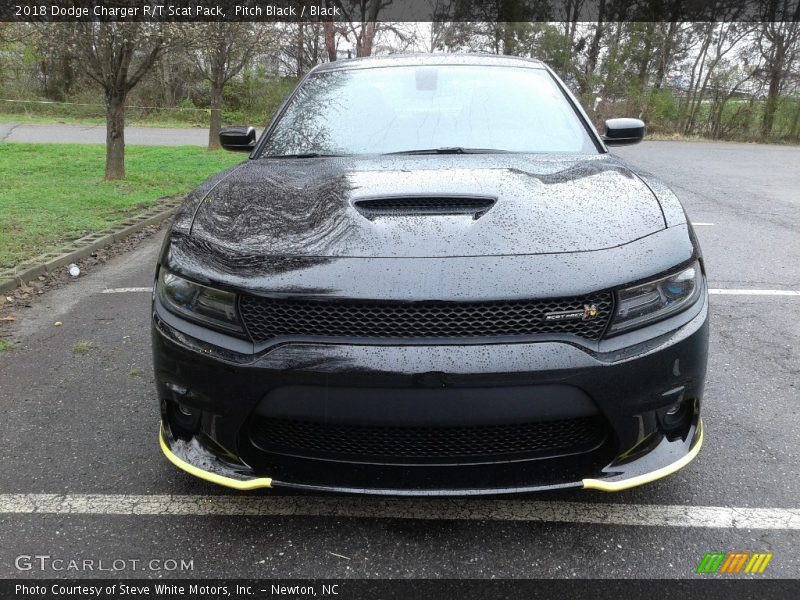 Pitch Black / Black 2018 Dodge Charger R/T Scat Pack
