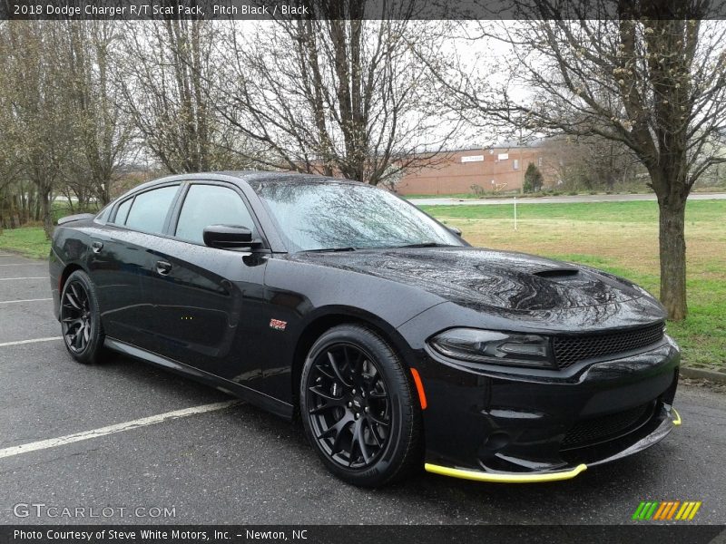 Pitch Black / Black 2018 Dodge Charger R/T Scat Pack