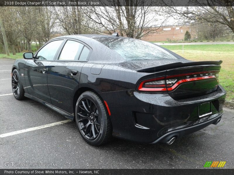 Pitch Black / Black 2018 Dodge Charger R/T Scat Pack