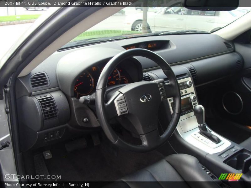 Diamond Graphite Metallic / Graphite Black 2007 Infiniti G 35 Coupe