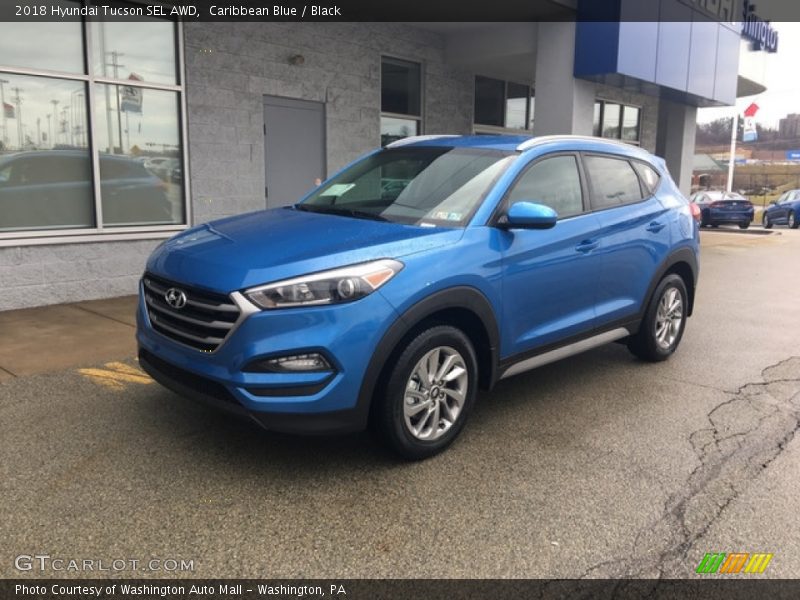 Front 3/4 View of 2018 Tucson SEL AWD