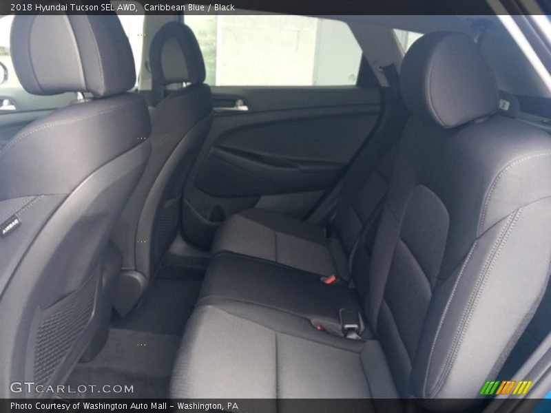 Caribbean Blue / Black 2018 Hyundai Tucson SEL AWD