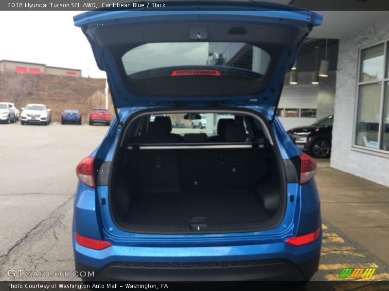 Caribbean Blue / Black 2018 Hyundai Tucson SEL AWD