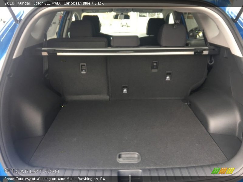 Caribbean Blue / Black 2018 Hyundai Tucson SEL AWD