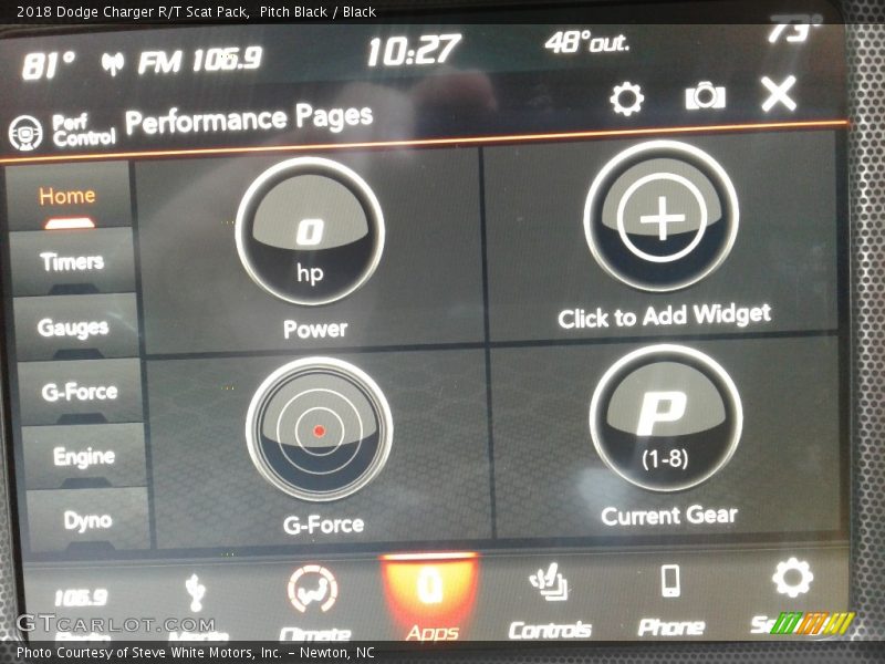 Pitch Black / Black 2018 Dodge Charger R/T Scat Pack