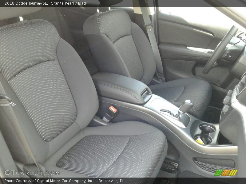Granite Pearl / Black 2018 Dodge Journey SE