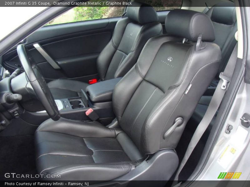 Diamond Graphite Metallic / Graphite Black 2007 Infiniti G 35 Coupe