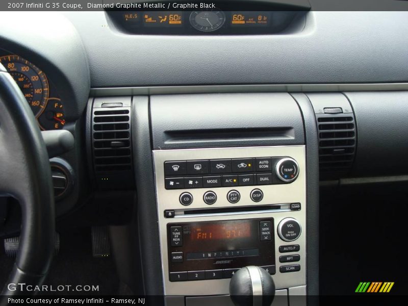 Diamond Graphite Metallic / Graphite Black 2007 Infiniti G 35 Coupe