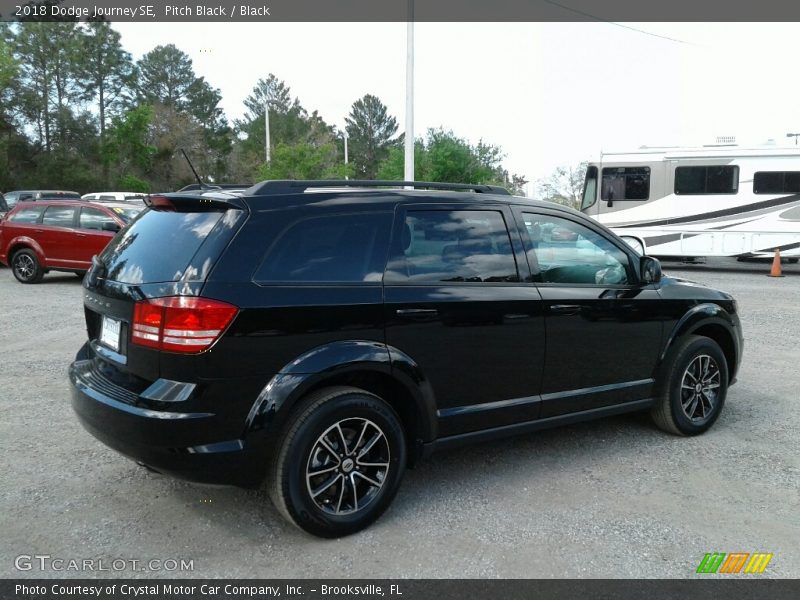 Pitch Black / Black 2018 Dodge Journey SE