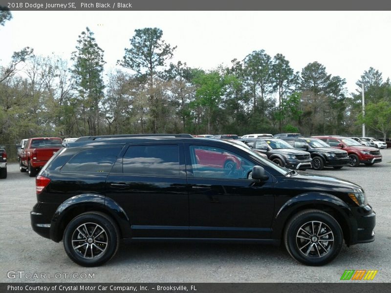 Pitch Black / Black 2018 Dodge Journey SE