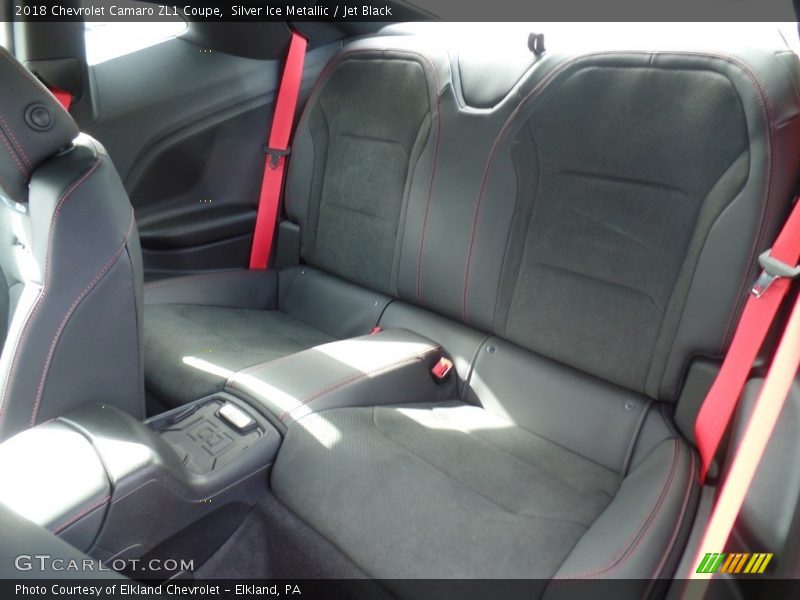 Rear Seat of 2018 Camaro ZL1 Coupe