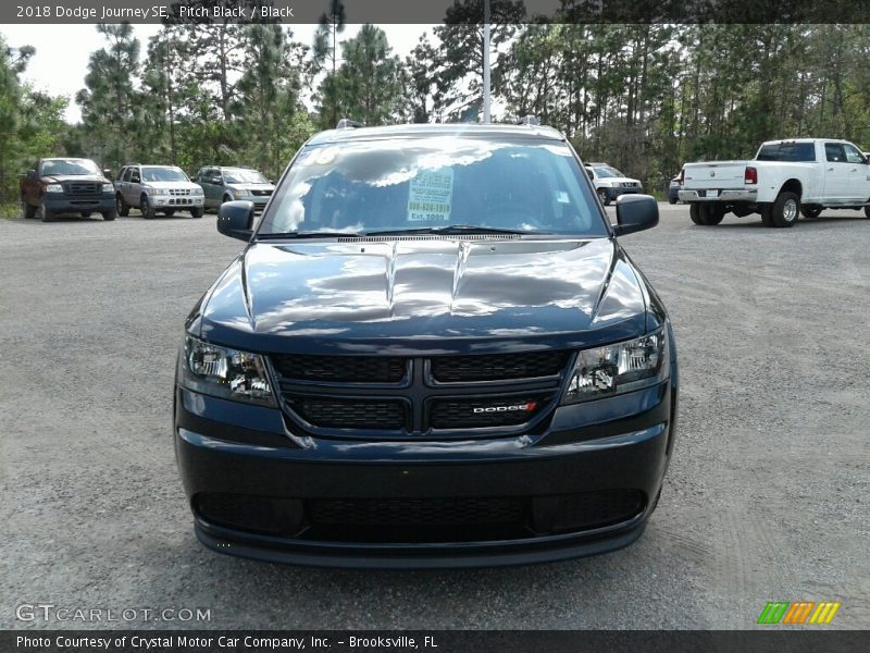 Pitch Black / Black 2018 Dodge Journey SE