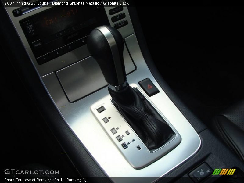 Diamond Graphite Metallic / Graphite Black 2007 Infiniti G 35 Coupe