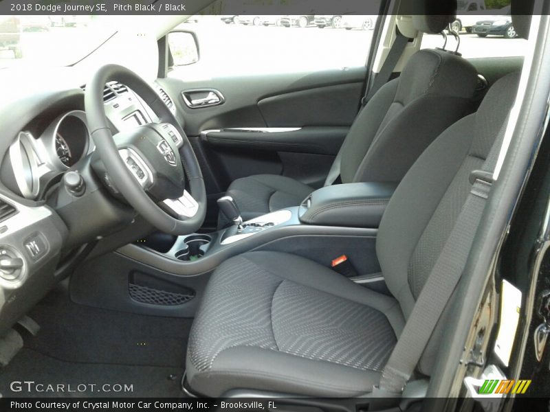 Pitch Black / Black 2018 Dodge Journey SE