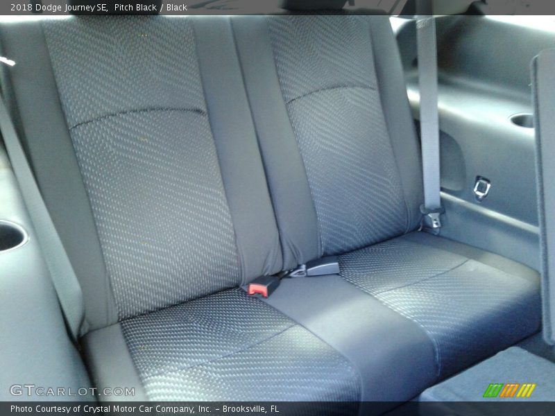 Pitch Black / Black 2018 Dodge Journey SE
