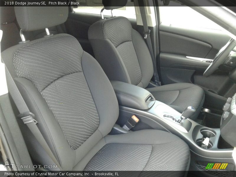 Pitch Black / Black 2018 Dodge Journey SE