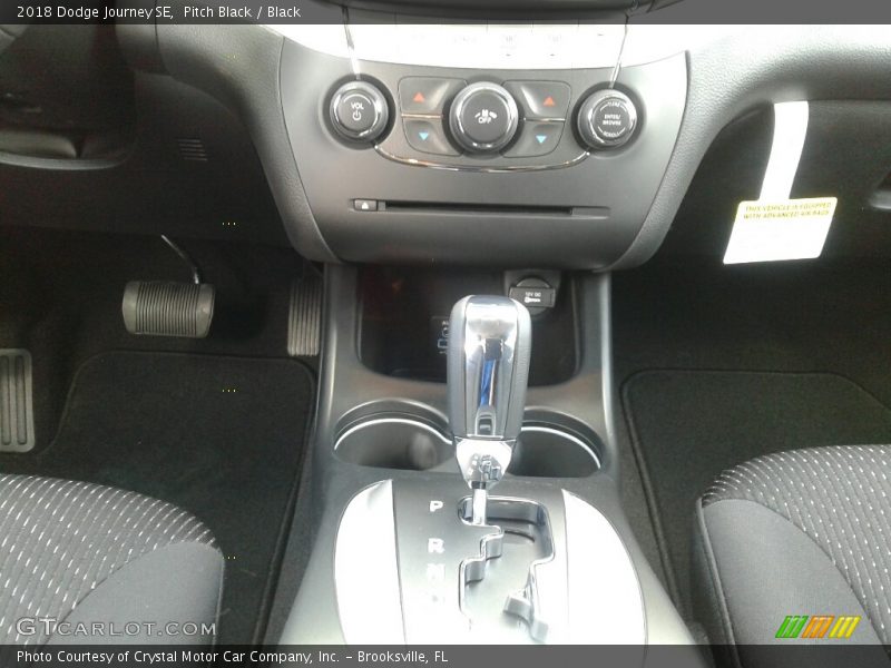 Pitch Black / Black 2018 Dodge Journey SE