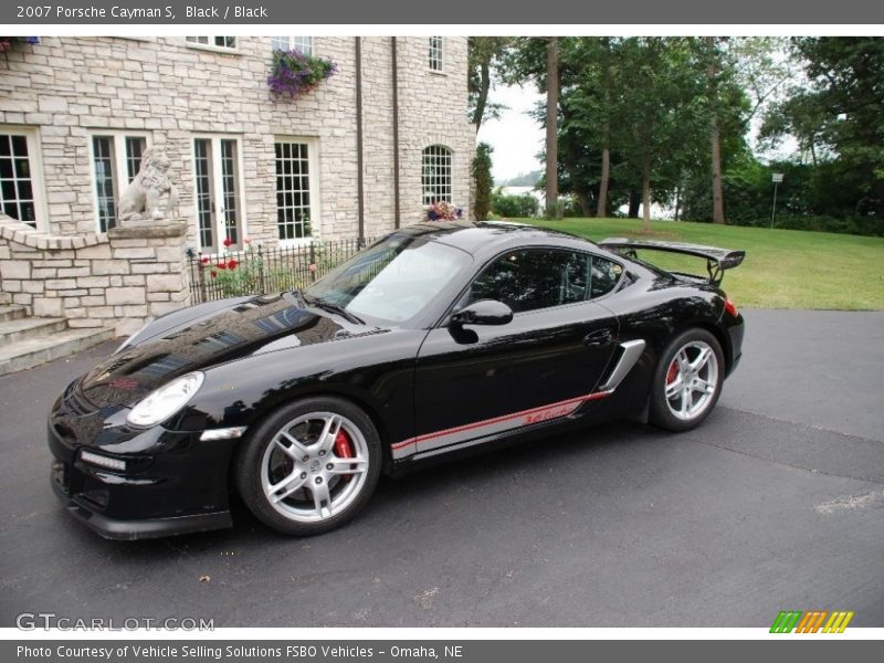 Black / Black 2007 Porsche Cayman S