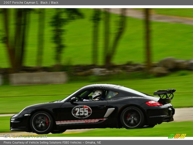 Black / Black 2007 Porsche Cayman S