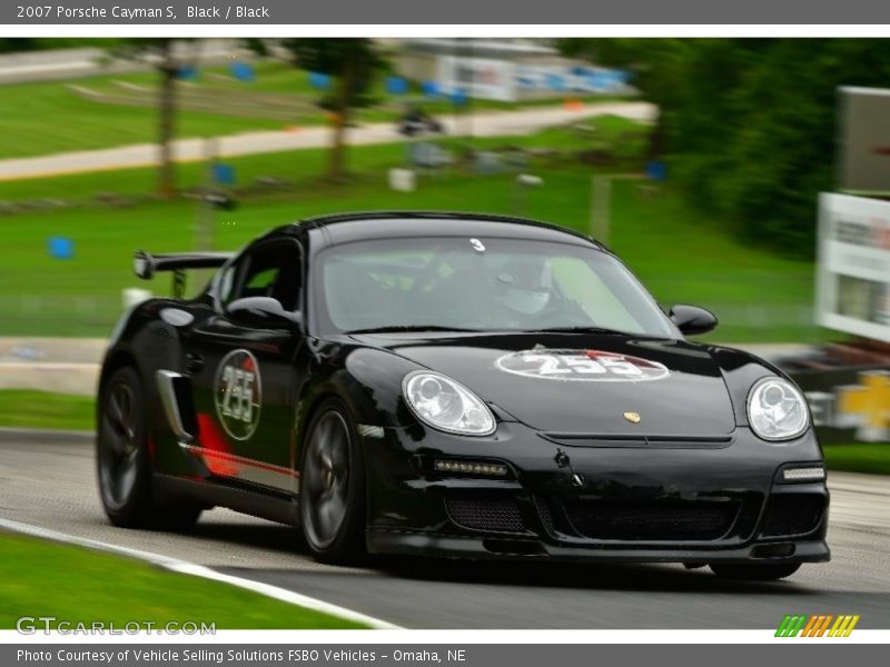 Black / Black 2007 Porsche Cayman S