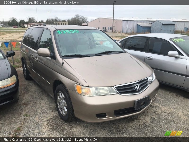 Sandstone Metallic / Ivory 2004 Honda Odyssey EX-L
