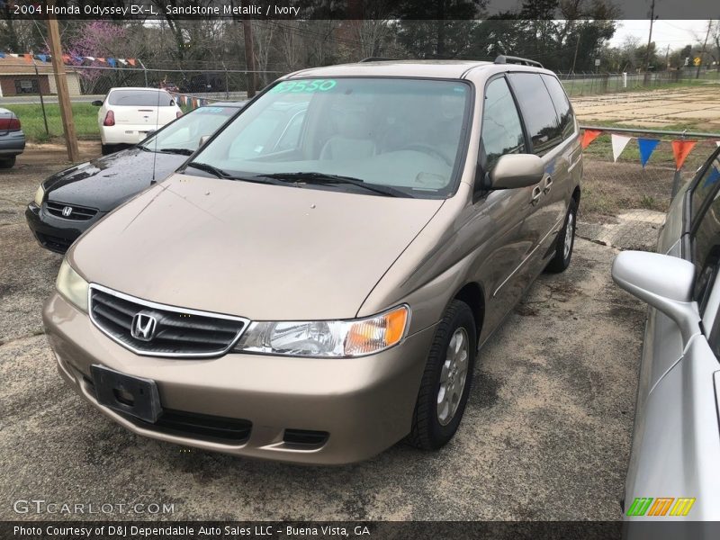 Sandstone Metallic / Ivory 2004 Honda Odyssey EX-L