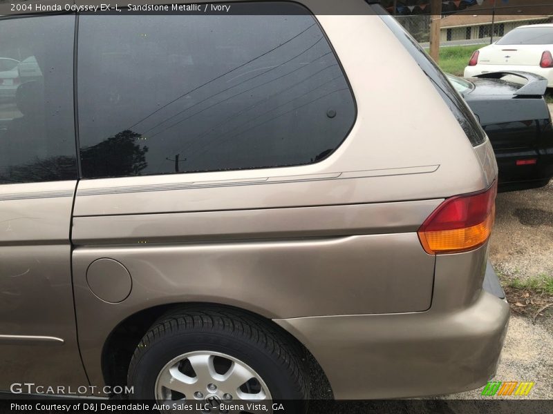 Sandstone Metallic / Ivory 2004 Honda Odyssey EX-L