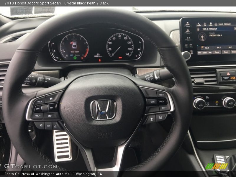  2018 Accord Sport Sedan Steering Wheel