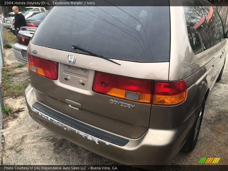 Sandstone Metallic / Ivory 2004 Honda Odyssey EX-L